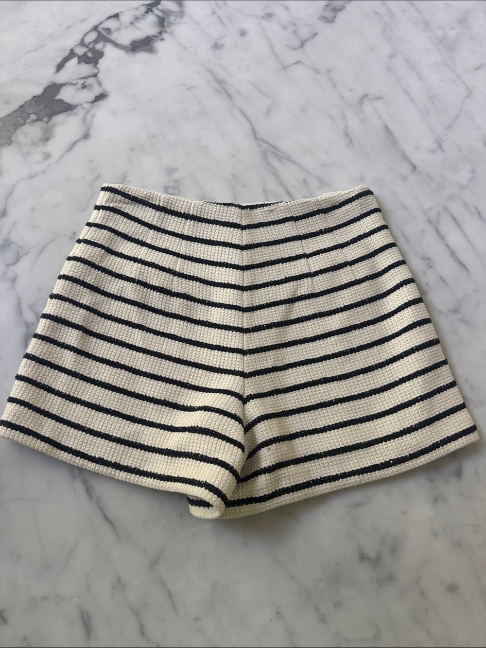 Veronica Beard Gershwin Cotton Blend Shorts - Picture 4 of 4
